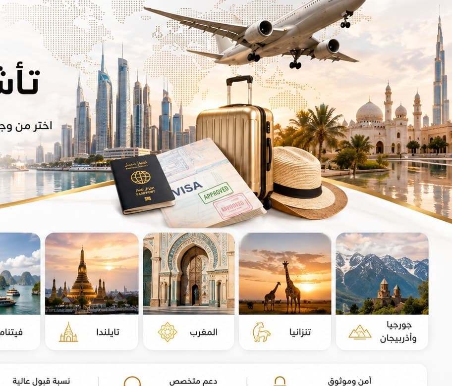 وجهات التأشيرات العالمية